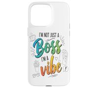 No Soy Solo Un Jefe, Soy Un Amante del Café Vibe Empowerment Carcasa para iPhone 15 Pro MAX
