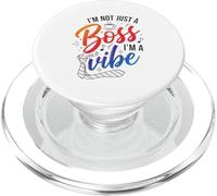 No Soy Solo Un Jefe, Soy Un Amante del Café Vibe Pride PopSockets PopGrip para MagSafe
