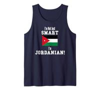 No Soy Solo un país Inteligente, Bandera Jordana, Jordania Camiseta sin Mangas