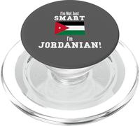 No Soy Solo un país Inteligente, Bandera Jordana, Jordania PopSockets PopGrip para MagSafe