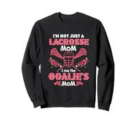 No soy solo una madre de lacrosse Soy la madre de la portera LAX Madre Sudadera