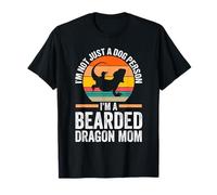 No soy solo una persona de perros, soy un dragón barbudo mamá lagarto Camiseta