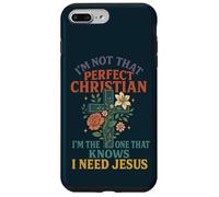 No Soy Tan Cristiano Necesito Jesús Fe Mujeres Carcasa para iPhone 7 Plus/8 Plus