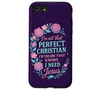 No Soy Tan Cristiano Necesito Jesús Fe Mujeres Carcasa para iPhone SE (2020) / 7/8