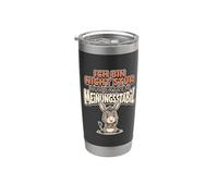 No soy testarudo Sólo un burro extremadamente estable Vaso térmico de acero inoxidable de doble pared