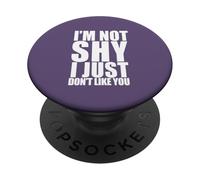 NO Soy TÍMIDO Solo NO ME Gustas Meme Introvertido Divertido PopSockets PopGrip Adhesivo
