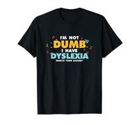 No soy tonto Tengo dislexia | TDAH Disléxico | Dislexia Camiseta