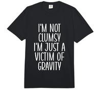 No Soy Torpe Soy Solo Una Víctima De La Gravedad Divertido Torpe Comfort Colors Adult Heavyweight T-Shirt