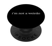 No Soy un Bicho Raro Humor seco Divertido PopSockets PopGrip Adhesivo