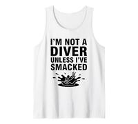 No Soy un Buzo a Menos Que Haya golpeado el diseño del Humor Camiseta sin Mangas