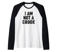 NO Soy UN Crook Camiseta Manga Raglan