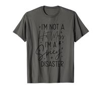 No soy un desastre caliente Soy un desastre picante Camiseta