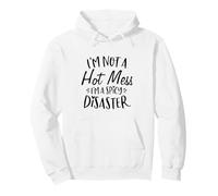 No Soy un Desastre Caliente Soy un Desastre Picante Dicho Divertido Sudadera con Capucha