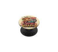 No Soy Un Desastre Caliente, Soy Un Desastre Picante PopSockets PopGrip Adhesivo