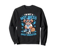 No soy un desastre caliente Soy un desastre picante Sudadera