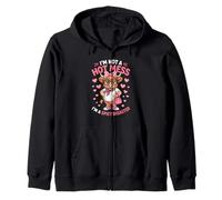 No soy un desastre caliente Soy una vaca picante del desastre Sudadera con Capucha
