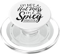 No Soy un Desastre Soy un Desastre Picante Mamá Papá PopSockets PopGrip para MagSafe