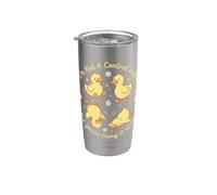 No soy un fanático del control, pero lo estás haciendo mal, patito Vaso térmico de acero inoxidable de doble pared