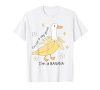 No soy un ganso tonto Soy un pato plátano Meme Animal divertido Camiseta