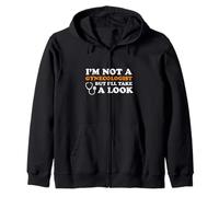 No Soy un ginecólogo, Pero voy a echar un Vistazo/Humor para Adultos Sudadera con Capucha