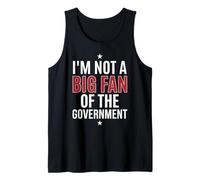 No Soy un Gran fanático del derroche y abuso de fraude del Gobierno Camiseta sin Mangas