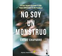 No soy un monstruo: Premio Primavera de Novela 2017