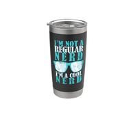 No soy un nerd normal, pero guay Vaso térmico de acero inoxidable de doble pared