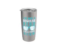 No soy un nerd normal, pero guay Vaso térmico de acero inoxidable de doble pared