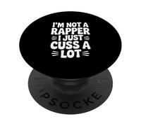 No Soy un Rapero, Solo Maldito Mucho Humor Divertido PopSockets PopGrip Adhesivo