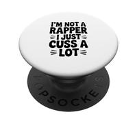 No Soy un Rapero, Solo Maldito Mucho Humor Divertido PopSockets PopGrip Adhesivo