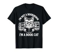 No Soy un ratón de Biblioteca Soy un Libro Lector de Gatos Bookish Camiseta