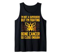 No Soy un superhéroe Pero Estoy luchando contra el cáncer de Hueso Tan Cerca Camiseta sin Mangas
