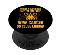 No Soy un superhéroe Pero Estoy luchando contra el cáncer de Hueso Tan Cerca PopSockets PopGrip Adhesivo