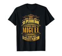 NO SOY UN SUPERHÉROE PERO SOY MIGUEL. DISEÑO VINTAGE Camiseta