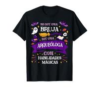 No Soy Una Bruja Soy Una Arqueóloga Regalo Arqueologo Mujer Camiseta
