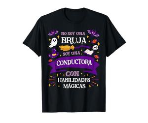 No Soy Una Bruja Soy Una Conductora Regalo Conductor Novel Camiseta