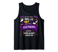 No Soy Una Bruja Soy Una Electricista Regalo Electricista Camiseta sin Mangas