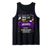 No Soy Una Bruja Soy Una Modista Regalo la Modista Costurera Camiseta sin Mangas