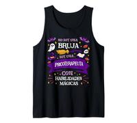 No Soy Una Bruja Soy Una Psicoterapeuta Regalo Psicoterapia Camiseta sin Mangas