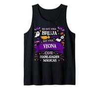 No Soy Una Bruja Soy Una Vecina Regalo a La Mejor Vecina Camiseta sin Mangas