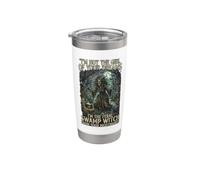 No soy una chica de los sueños Soy una bruja salvaje del pantano de las pesadillas Vaso térmico de acero inoxidable de doble pared