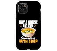 No Soy una Enfermera, Pero aún salvando Vidas con el Servicio de Comida de Sopa Carcasa para iPhone 11 Pro