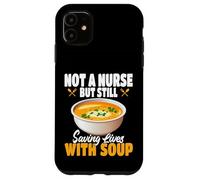 No Soy una Enfermera, Pero aún salvando Vidas con el Servicio de Comida de Sopa Carcasa para iPhone 11