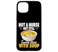 No Soy una Enfermera, Pero aún salvando Vidas con el Servicio de Comida de Sopa Carcasa para iPhone 15 Plus