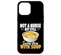 No Soy una Enfermera, Pero aún salvando Vidas con el Servicio de Comida de Sopa Carcasa para iPhone 12 Pro MAX