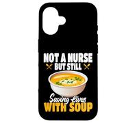 No Soy una Enfermera, Pero aún salvando Vidas con el Servicio de Comida de Sopa Carcasa para iPhone 16