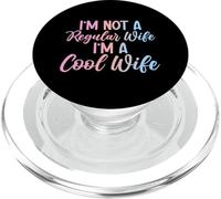 No soy una esposa normal Soy una esposa genial Marido Matrimonio PopSockets PopGrip para MagSafe