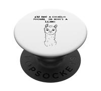 No soy una persona creativa, así que aquí hay una creatividad de llama PopSockets PopGrip Adhesivo