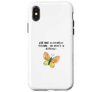 No soy una persona creativa, así que aquí hay una creatividad de mariposa Carcasa para iPhone X/XS