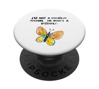 No soy una persona creativa, así que aquí hay una creatividad de mariposa PopSockets PopGrip Adhesivo